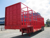 Sơ mi rơ mooc tải có khung mui - Container Tân Thanh - Công Ty Cổ Phần Thương Mại Cơ Khí Tân Thanh